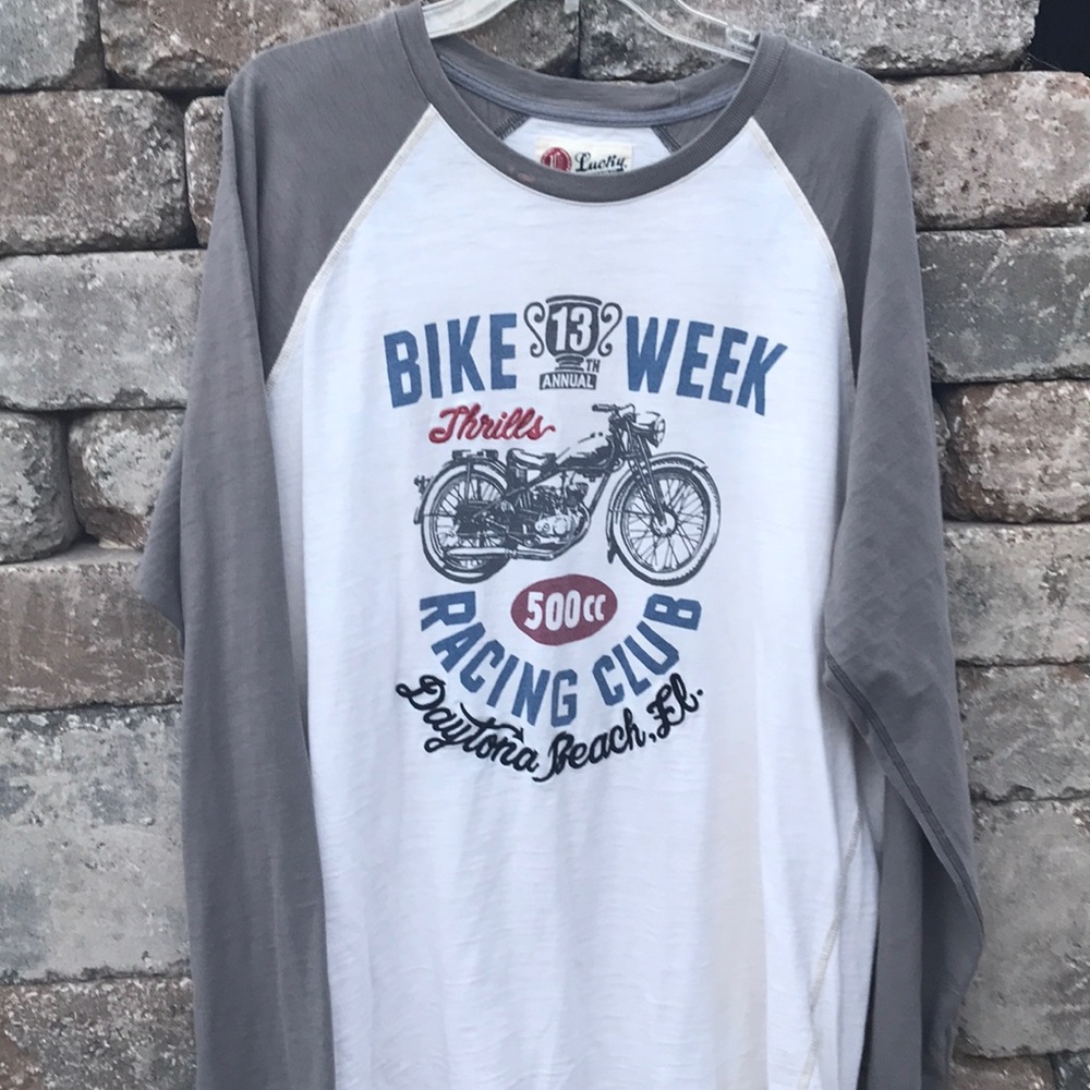 Daytona Moto shirt Lucky 🍀 brand